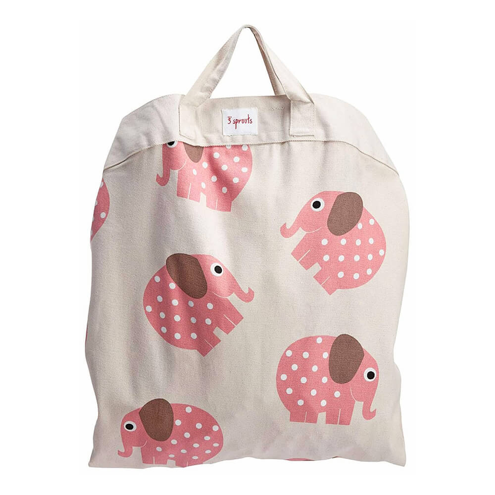 Tapis de jeu - sac à jouets 3 Sprouts Éléphant