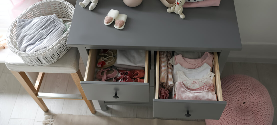 Armoires pour bébé, Créez un espace organisé sur