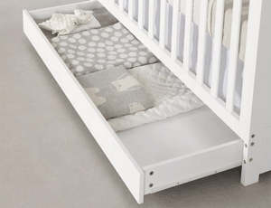 Tiroir pour lit bébé avec couvertures, solution de rangement pas cher - Meuble de chambre